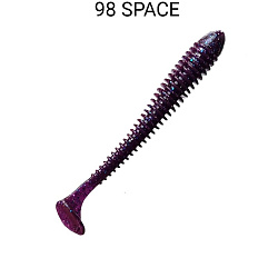 Силиконовые приманки Vibro worm 5'' 80-120-98-6 кальмар
