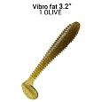 Силиконовые приманки Vibro fat 3.2" 73-80-1-6 кальмар