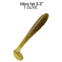 Силиконовые приманки Vibro fat 3.2" 73-80-1-6 кальмар