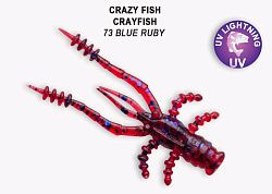 Силиконовые приманки Crayfish 1.8" 26-45-73-6 кальмар