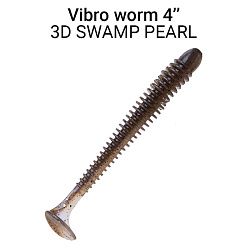Силиконовые приманки Vibro Worm 4'' 75-100-3d-6 кальмар