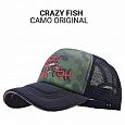 Кепка тракер Crazy Fish Camo Original S  (kid size)