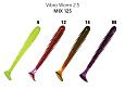 Силиконовые приманки Vibro worm 2.5'' 81-65-M125-6 кальмар