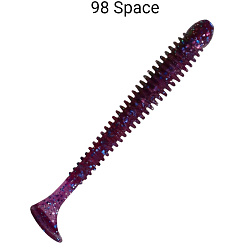 Силиконовые приманки Vibro worm 2.5'' 81-65-98-6 кальмар