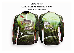 Джерси Crazy Fish Pike Hunter Camo - S