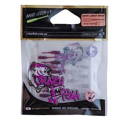 Силиконовые приманки Nano Leech 0.8" 97-20-73/25-6
