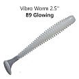 Силиконовые приманки Vibro worm 2.5'' 81-65-89-6 кальмар