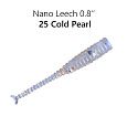 Силиконовые приманки Nano Leech 0.8" 97-20-25-6