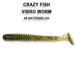 Силиконовые приманки Vibro worm 2" 3-50-16-6 кальмар