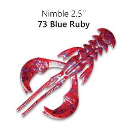 Силиконовые приманки Nimble 2.5" 44-65-73-6 кальмар