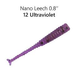 Силиконовые приманки Nano Leech 0.8" 97-20-12-6