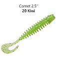 Силиконовые приманки Comet 2.5" 93-65-20-6 кальмар