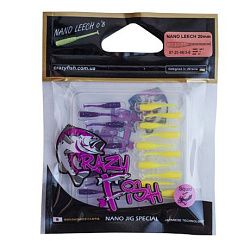 Силиконовые приманки Nano Leech 0.8" 97-20-98/3-6