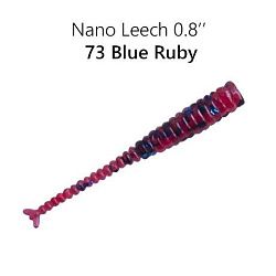 Силиконовые приманки Nano Leech 0.8" 97-20-73-6