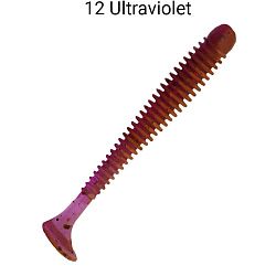 Силиконовые приманки Vibro worm 2.5'' 81-65-12-6 кальмар
