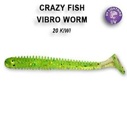 Силиконовые приманки Vibro worm 2" 3-50-20-6 кальмар