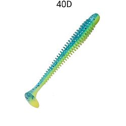 Силиконовые приманки Vibro worm 4.5'' 77-115-40d-6 кальмар