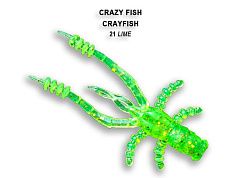 Силиконовые приманки Crayfish 1.8" 26-45-21-6 кальмар