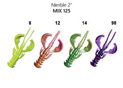 Силиконовые приманки Nimble 2" 50-50-M125-6 кальмар