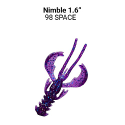 Силиконовые приманки Nimble 1.6" 49-40-98-6 кальмар