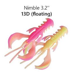 Силиконовые приманки Nimble 3.2" 72-80-13d-6-F кальмар