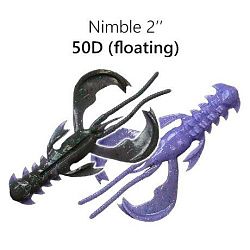 Силиконовые приманки Nimble 2" 50-50-50d-6-F кальмар