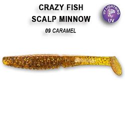 Силиконовые приманки Scalp minnow 3.2" 7-80-9-3 жареная рыба