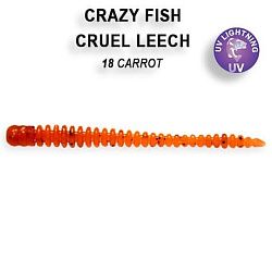 Силиконовые приманки Cruel leech 2.2" 8-55-18-6 кальмар