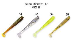 Силиконовые приманки Nano minnow 1.6" 6-40-M17-6 кальмар