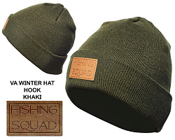 Шапка Winter Hat Cuff Fishing squad - khaki (56-58cm)