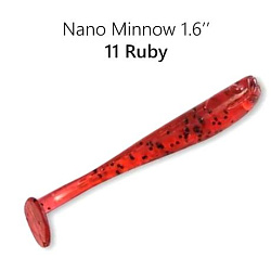 Силиконовые приманки Nano minnow 1.6" 6-40-11-6 кальмар