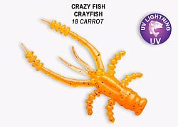 Силиконовые приманки Crayfish 1.8" 26-45-18-6 кальмар