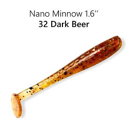 Силиконовые приманки Nano minnow 1.6" 6-40-32-6 кальмар
