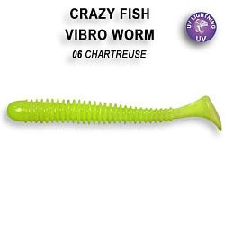 Силиконовые приманки Vibro worm 2" 3-50-6-5 чеснок
