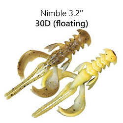 Силиконовые приманки Nimble 3.2" 72-80-30d-6-F кальмар