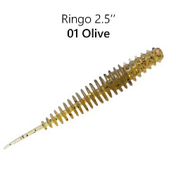 Силиконовые приманки Ringo 2.5" 96-65-1-6