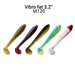 Силиконовые приманки Vibro fat 3.2" 73-80-M120-6 кальмар