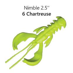 Силиконовые приманки Nimble 2.5" 44-65-6-6 кальмар