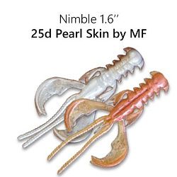 Силиконовые приманки Nimble 1.6" 49-40-25d-6 кальмар