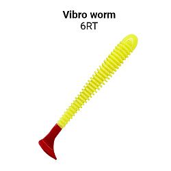 Силиконовые приманки Vibro worm 3.4" 12-85-6RT-6 кальмар