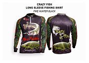 Джерси Crazy Fish Pike Hunter Black - L