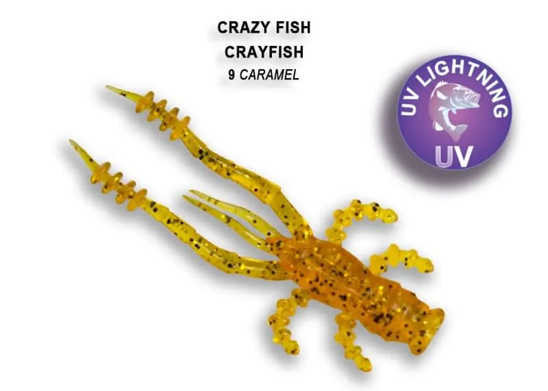 Силиконовые приманки Crayfish 1.8" 26-45-9-6 кальмар