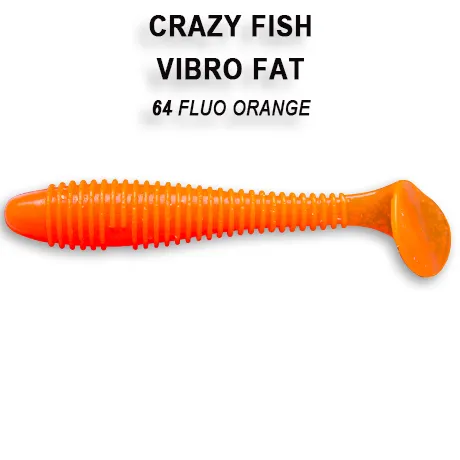 Силиконовые приманки Vibro fat 2.7 1-71-64-6 кальмар Crazy Fish по лучшим  ценам в Украине - цены 2024